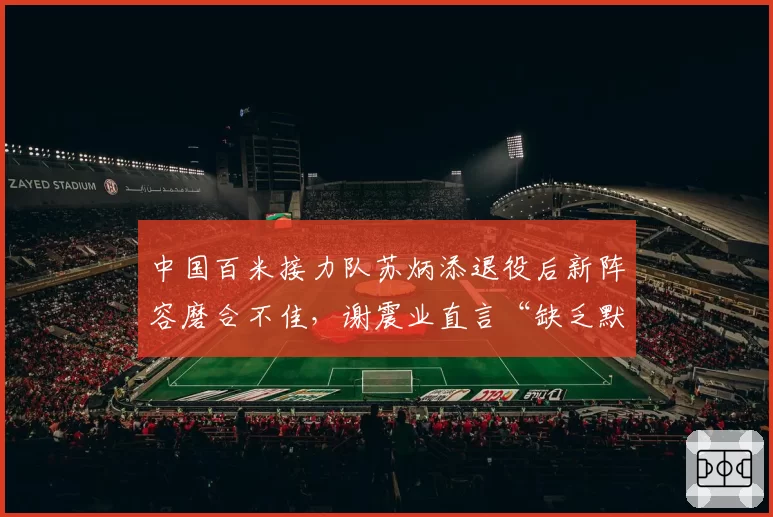 中国百米接力队苏炳添退役后新阵容磨合不佳,谢震业直言“缺乏默契”